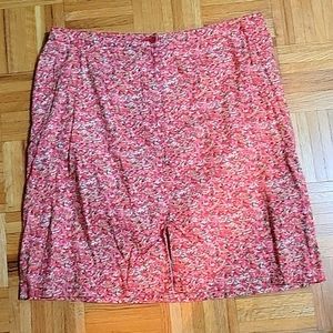 Eddie Bauer size 18 floral skirt.